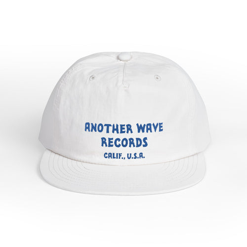 Another Wave Records Surf Cap – Blue Embroidery – Calif. U.S.A.