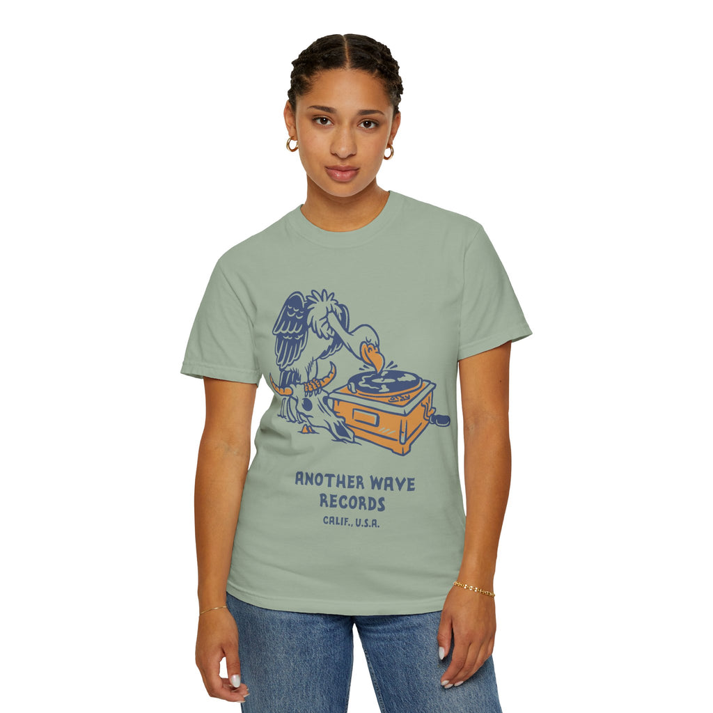Another Wave Records – Vulture Crate Tee (Front Print)