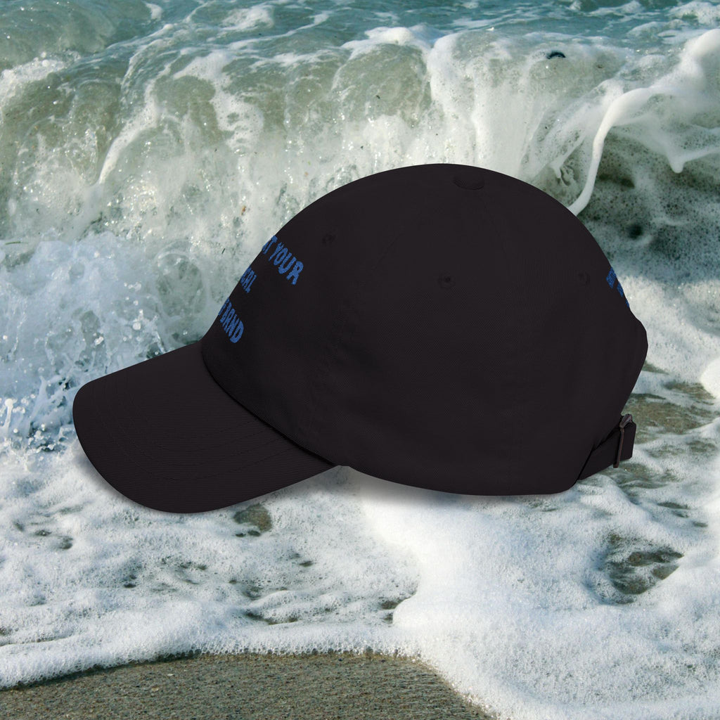 Surf Band Dad Hat - Blue Embroidery