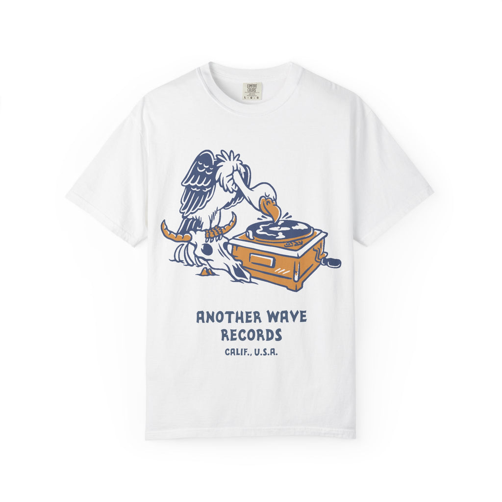 Another Wave Records – Vulture Crate Tee (Front Print)
