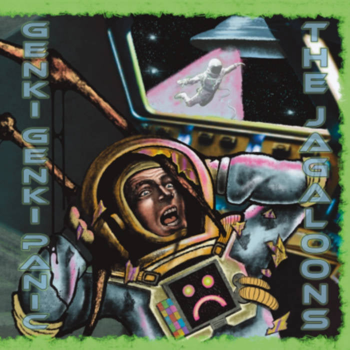 Genki Genki Panic / The Jagaloons – Split 7”