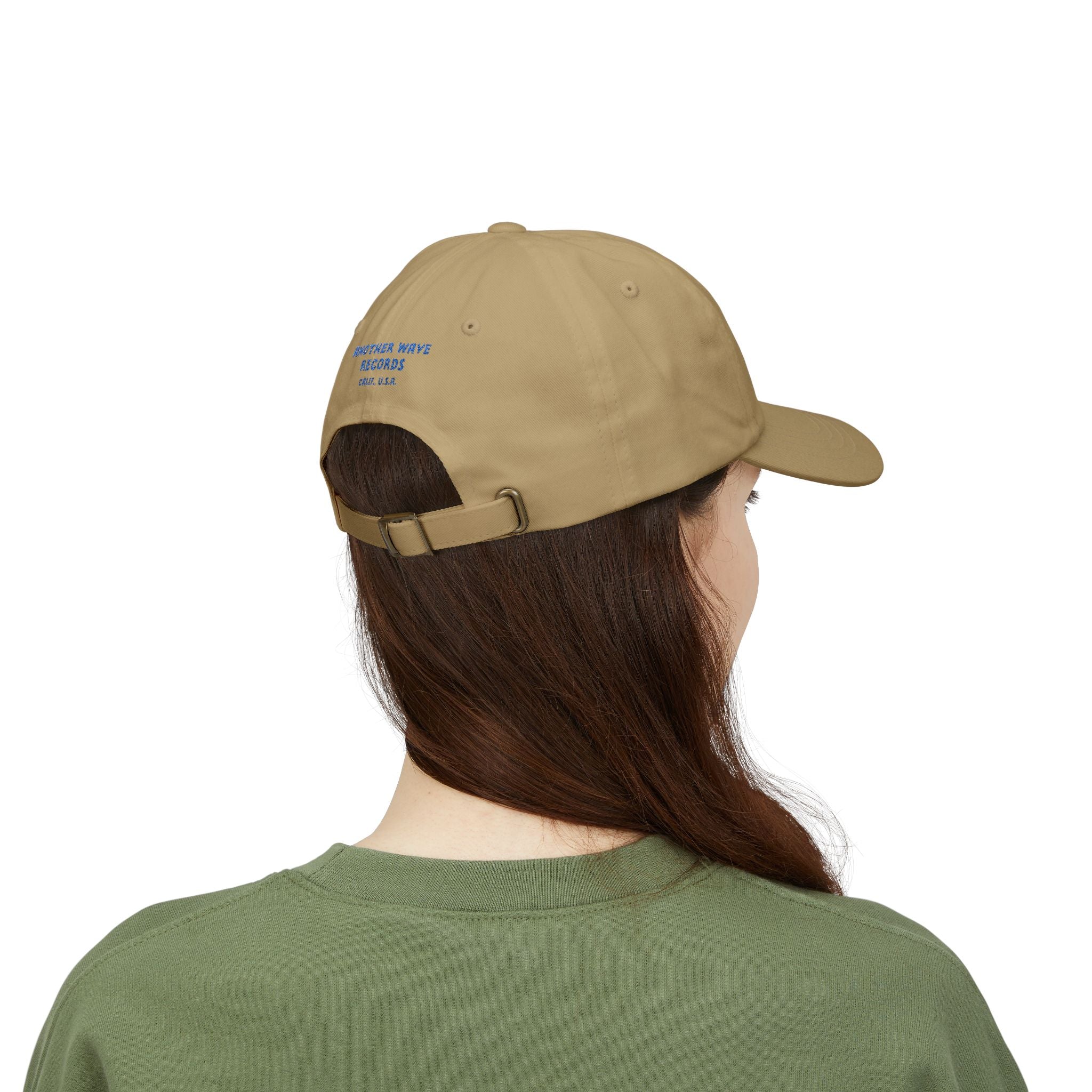 Surf Band Dad Hat - Blue Embroidery