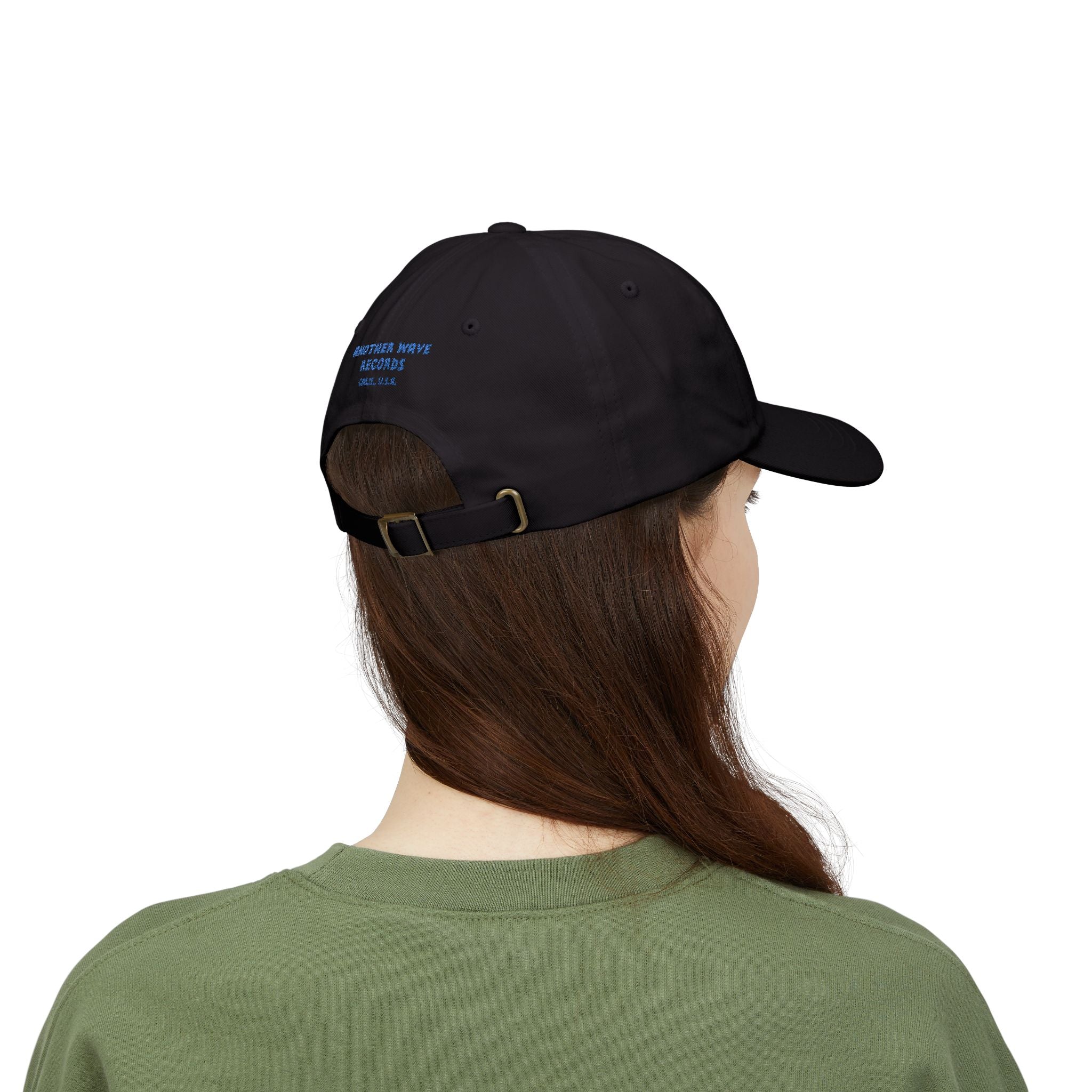 Surf Band Dad Hat - Blue Embroidery