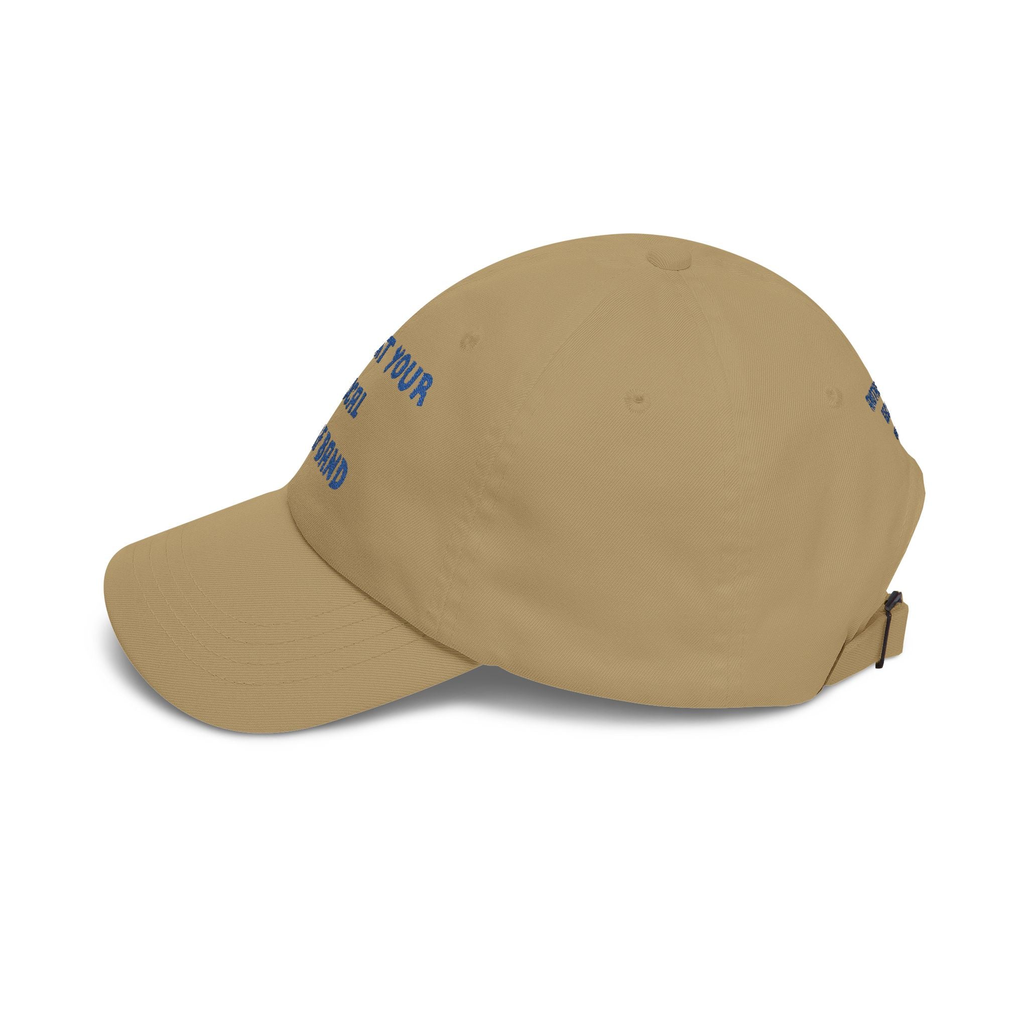 Surf Band Dad Hat - Blue Embroidery