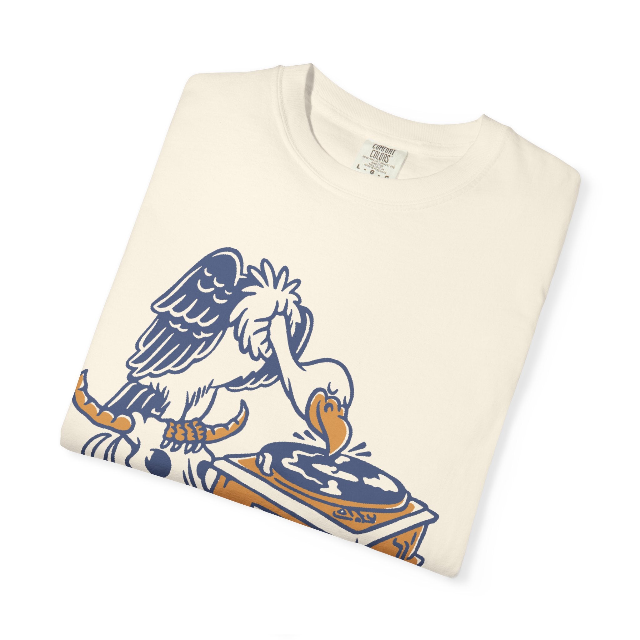 Another Wave Records – Vulture Crate Tee (Front Print)