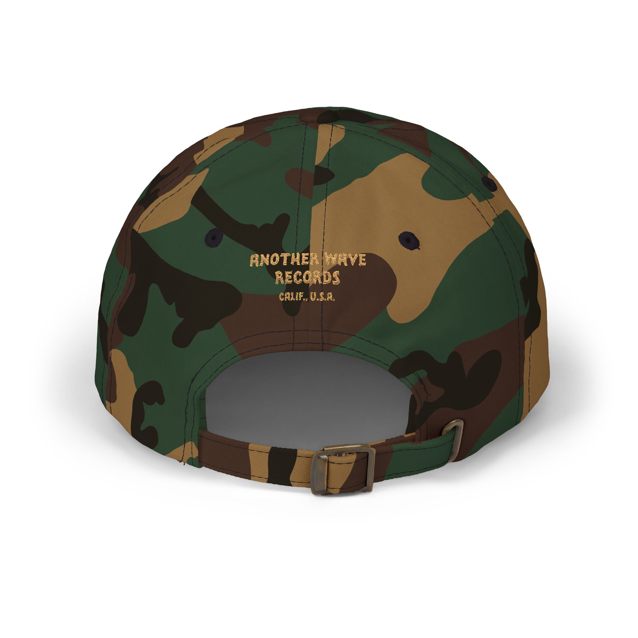 Surf Band Dad Cap - Gold Embroidery