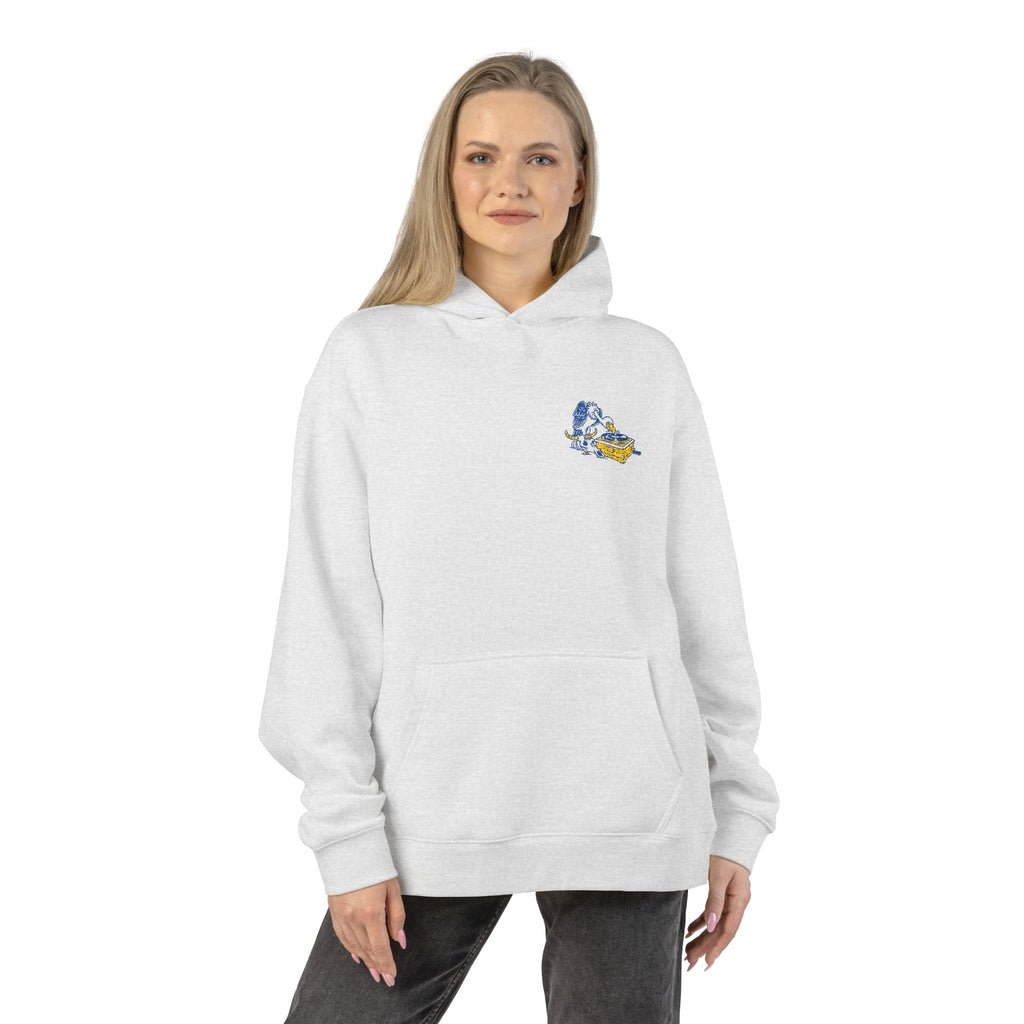Another Wave Records – Vulture Embroidered Hood (Relaxed Fit)