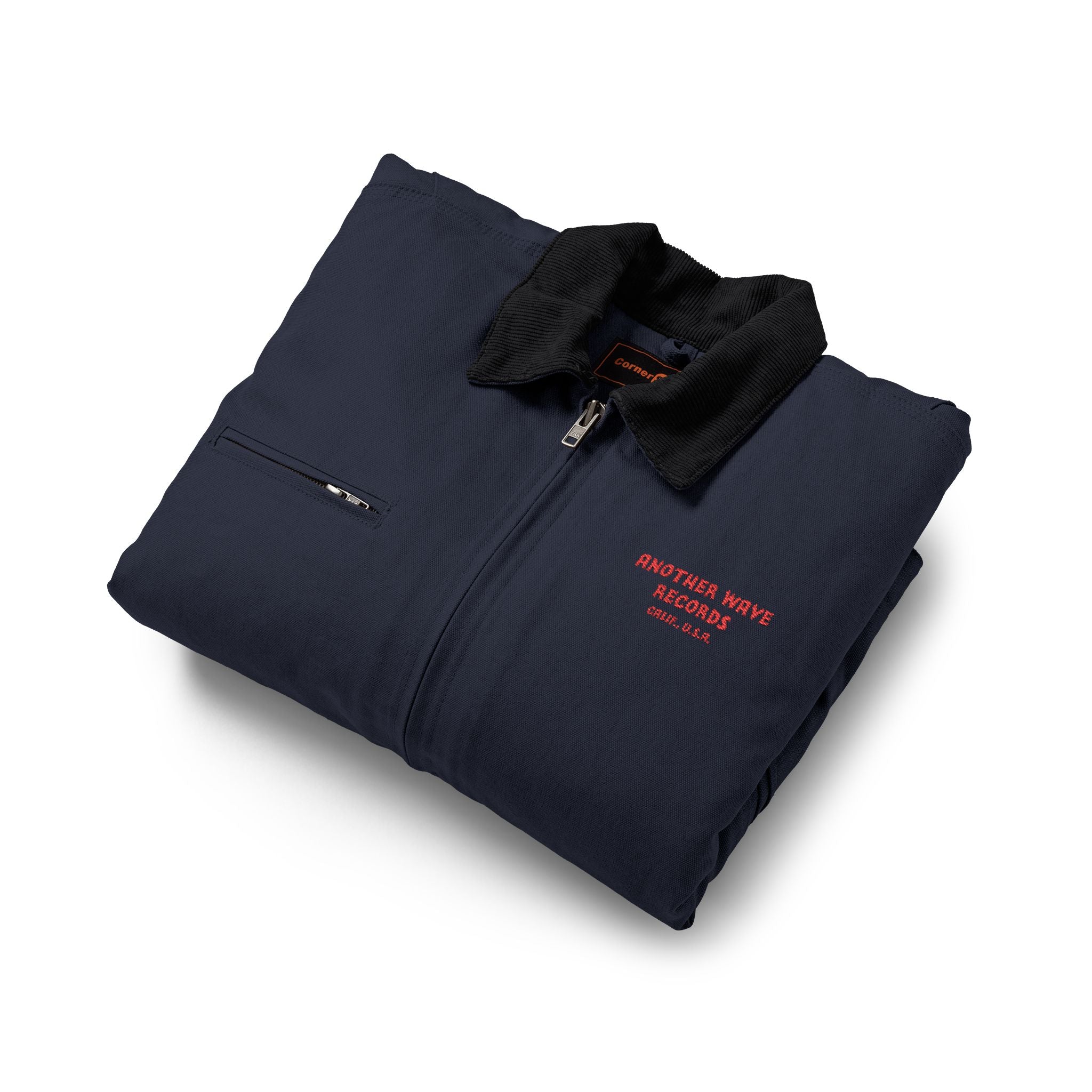 Another Wave Records Work Jacket - Red Embroidery