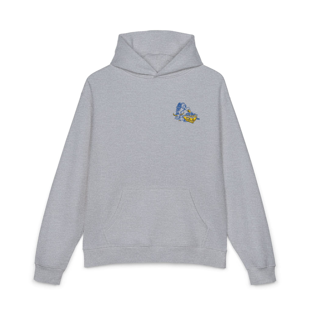 Another Wave Records – Vulture Embroidered Hood (Relaxed Fit)