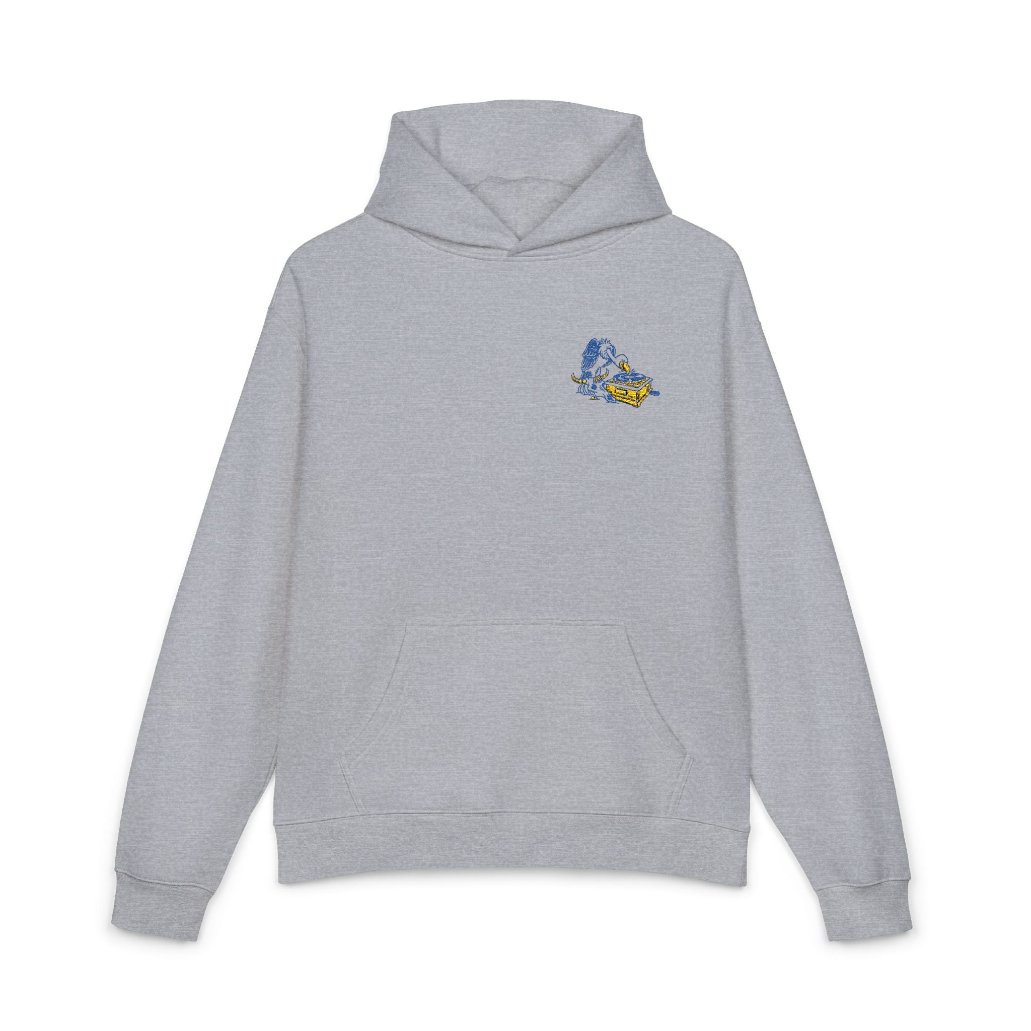 Another Wave Records – Vulture Embroidered Hood (Relaxed Fit)