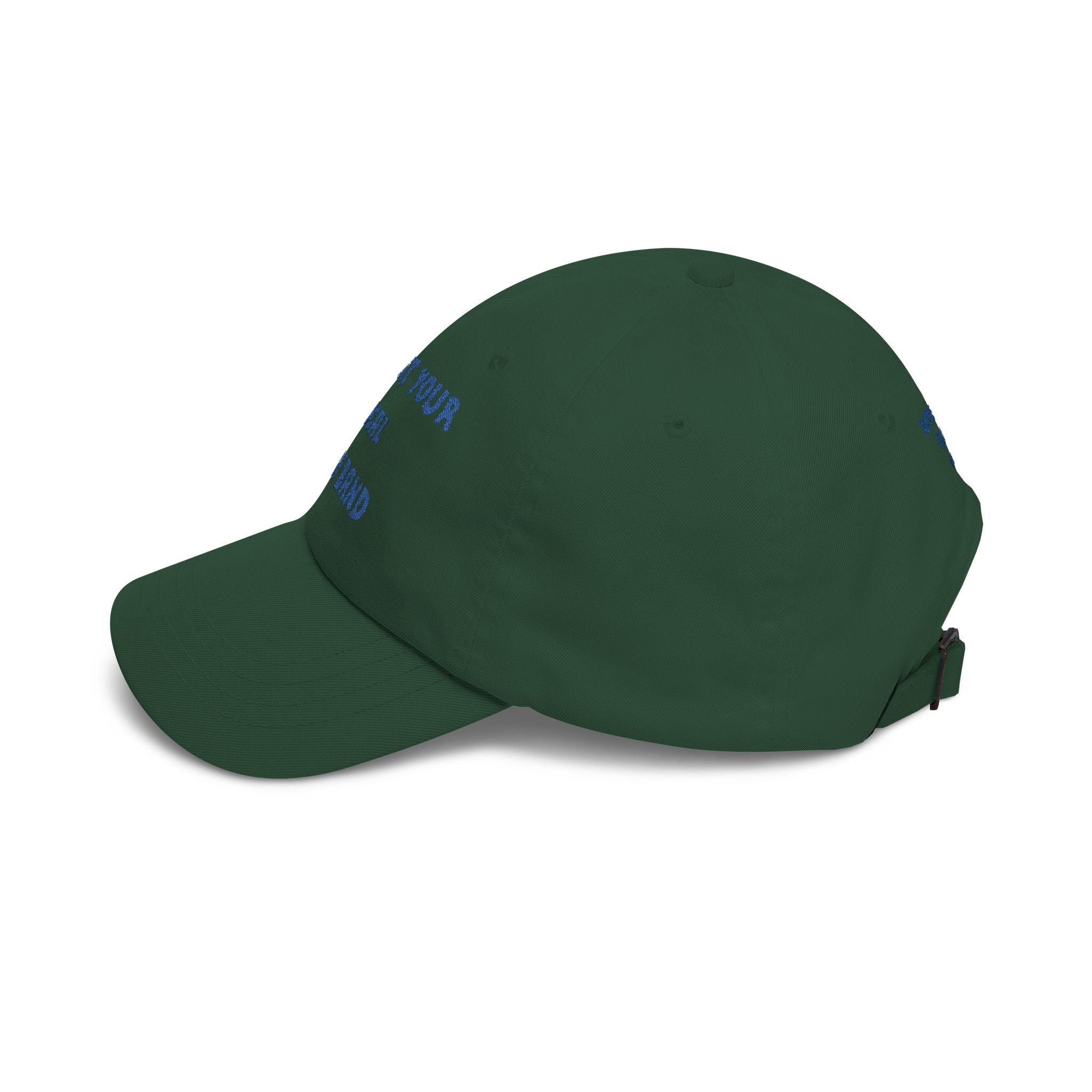 Surf Band Dad Hat - Blue Embroidery