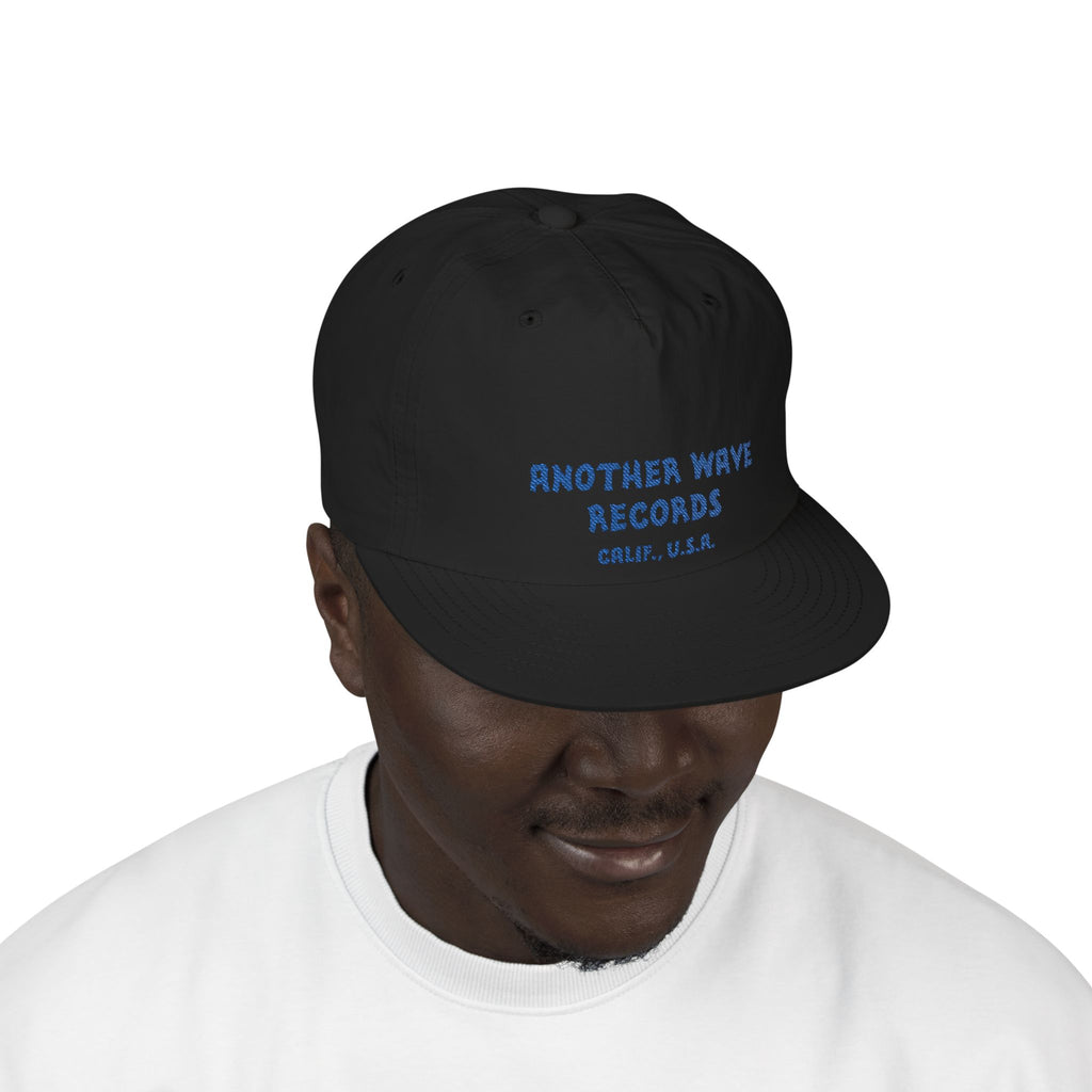 Another Wave Records Surf Cap – Blue Embroidery – Calif. U.S.A.