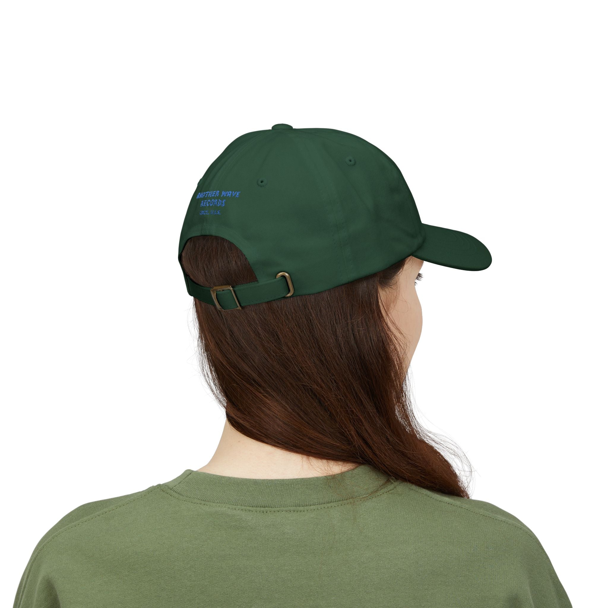 Surf Band Dad Hat - Blue Embroidery