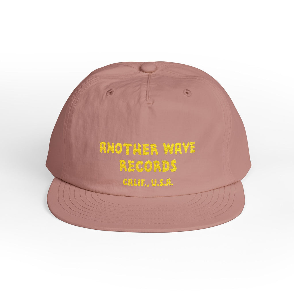 Another Wave Records Surf Cap – Yellow Embroidery – Calif. U.S.A.