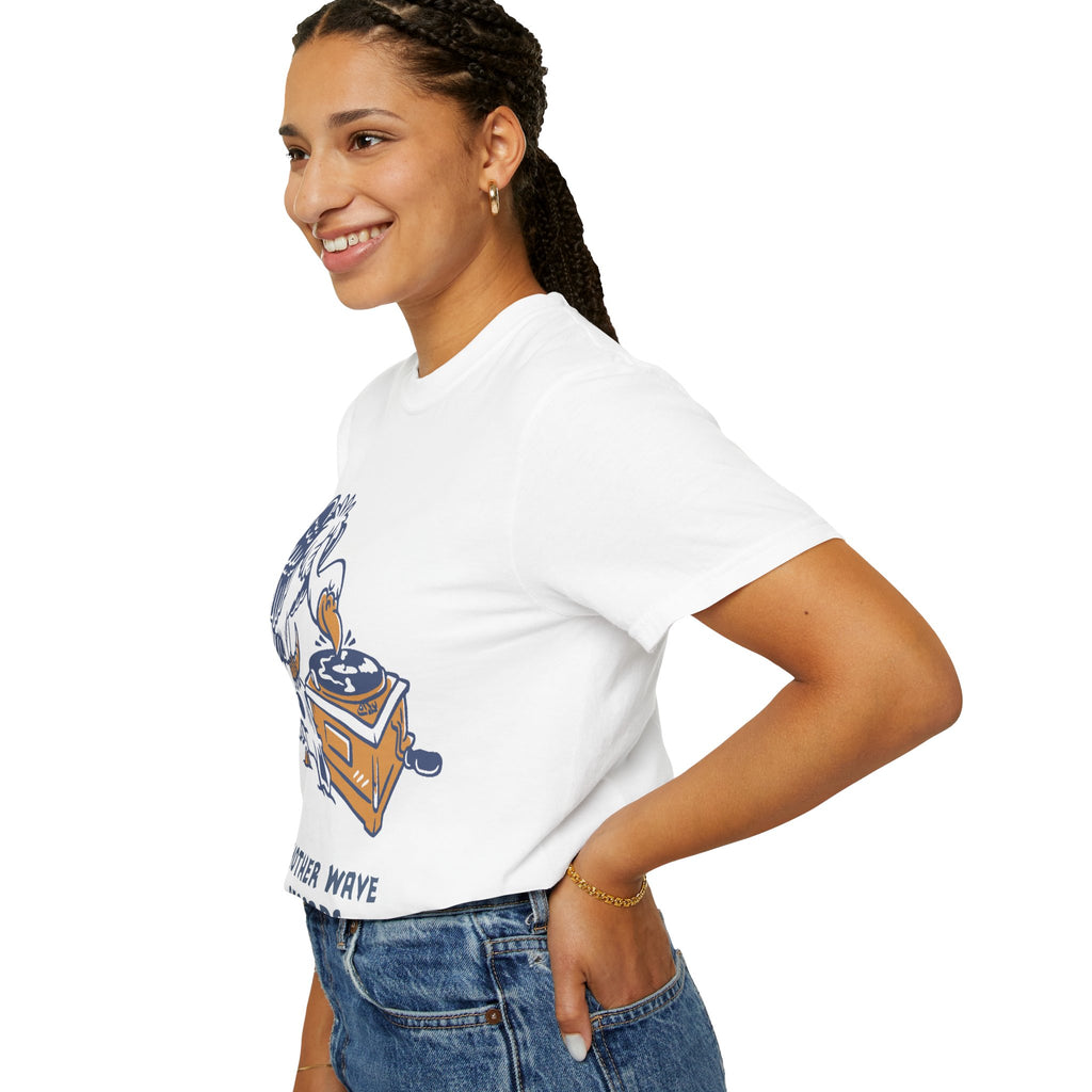 Another Wave Records – Vulture Crate Tee (Front Print)