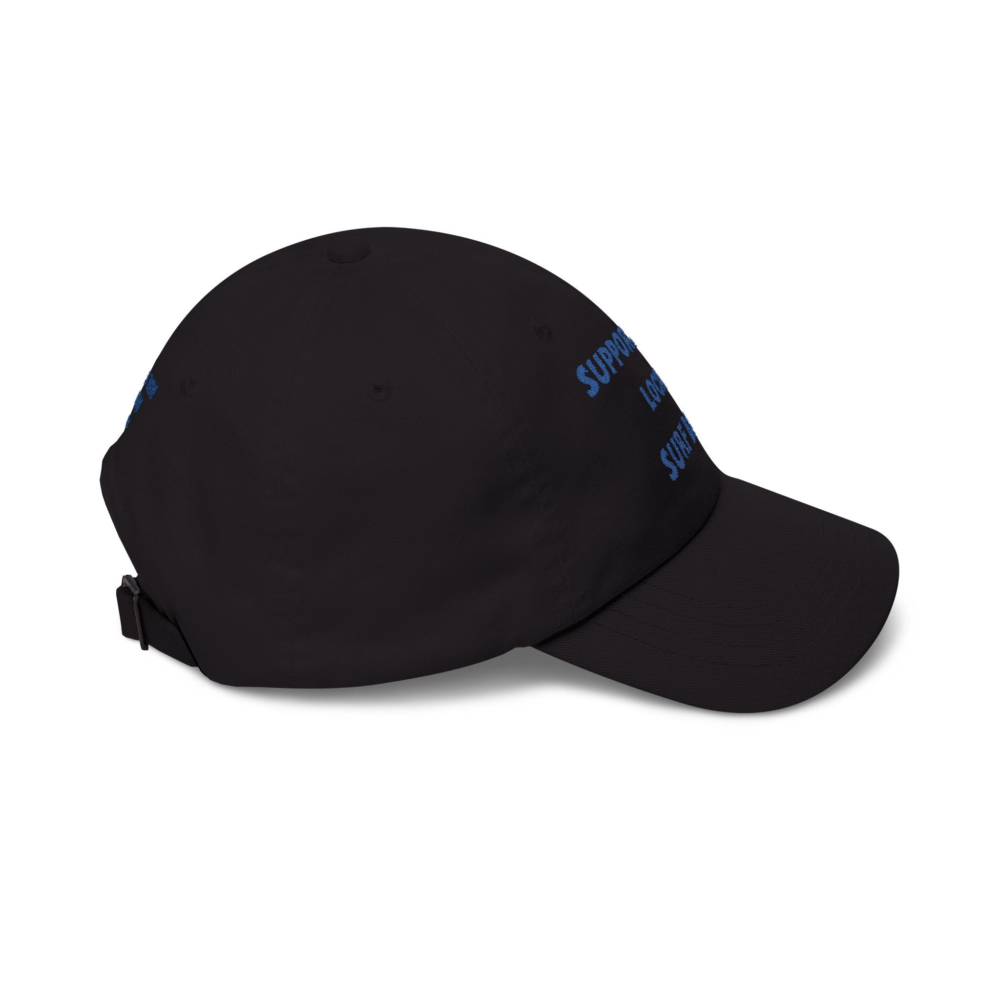 Surf Band Dad Hat - Blue Embroidery