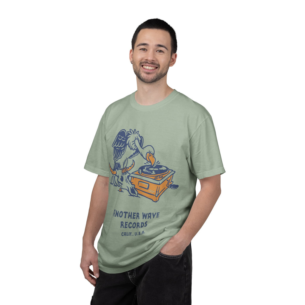Another Wave Records – Vulture Crate Tee (Front Print)