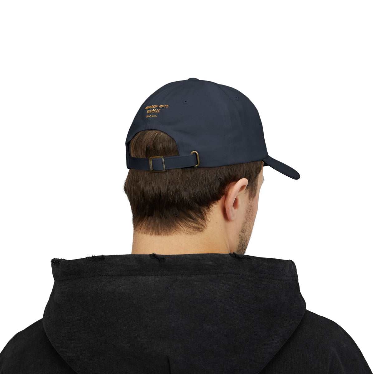Surf Band Dad Cap - Gold Embroidery