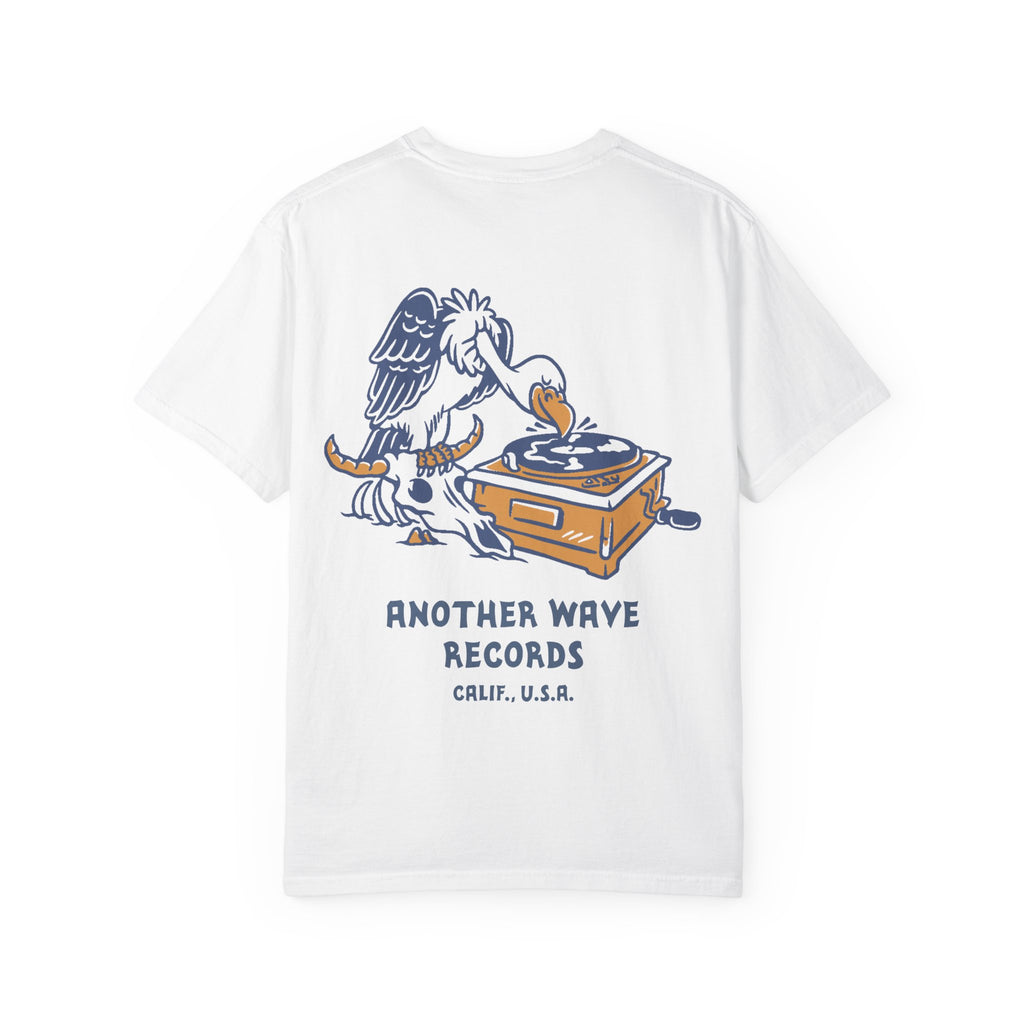 Another Wave Records Vulture Tee (Garment-Dyed)