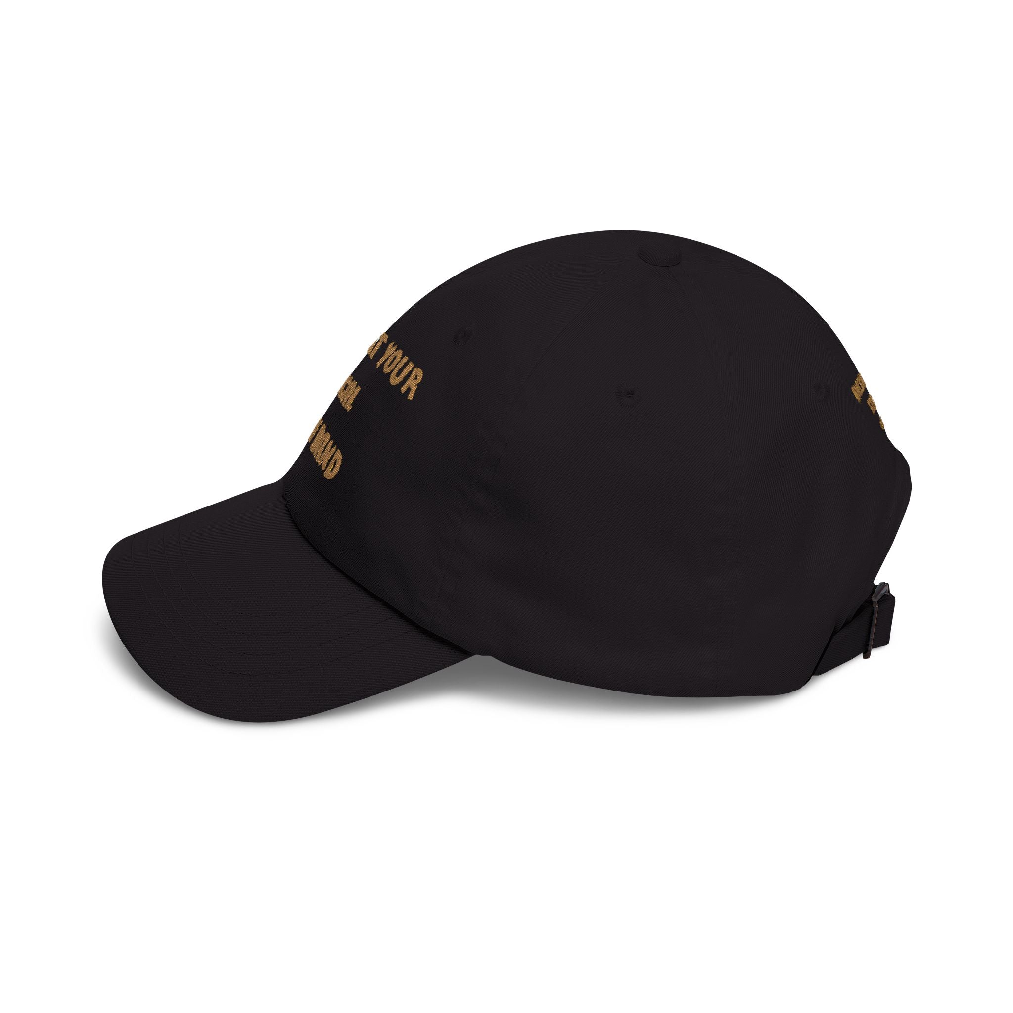 Surf Band Dad Cap - Gold Embroidery