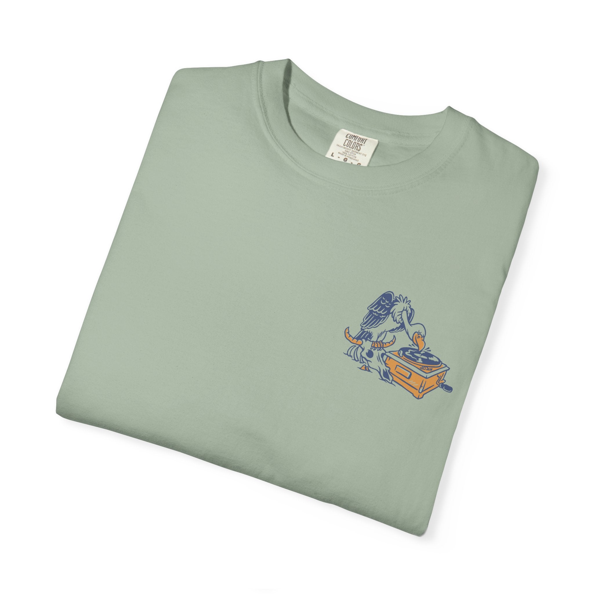 Another Wave Records Vulture Tee (Garment-Dyed)