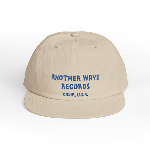 Another Wave Records Surf Cap – Blue Embroidery – Calif. U.S.A.
