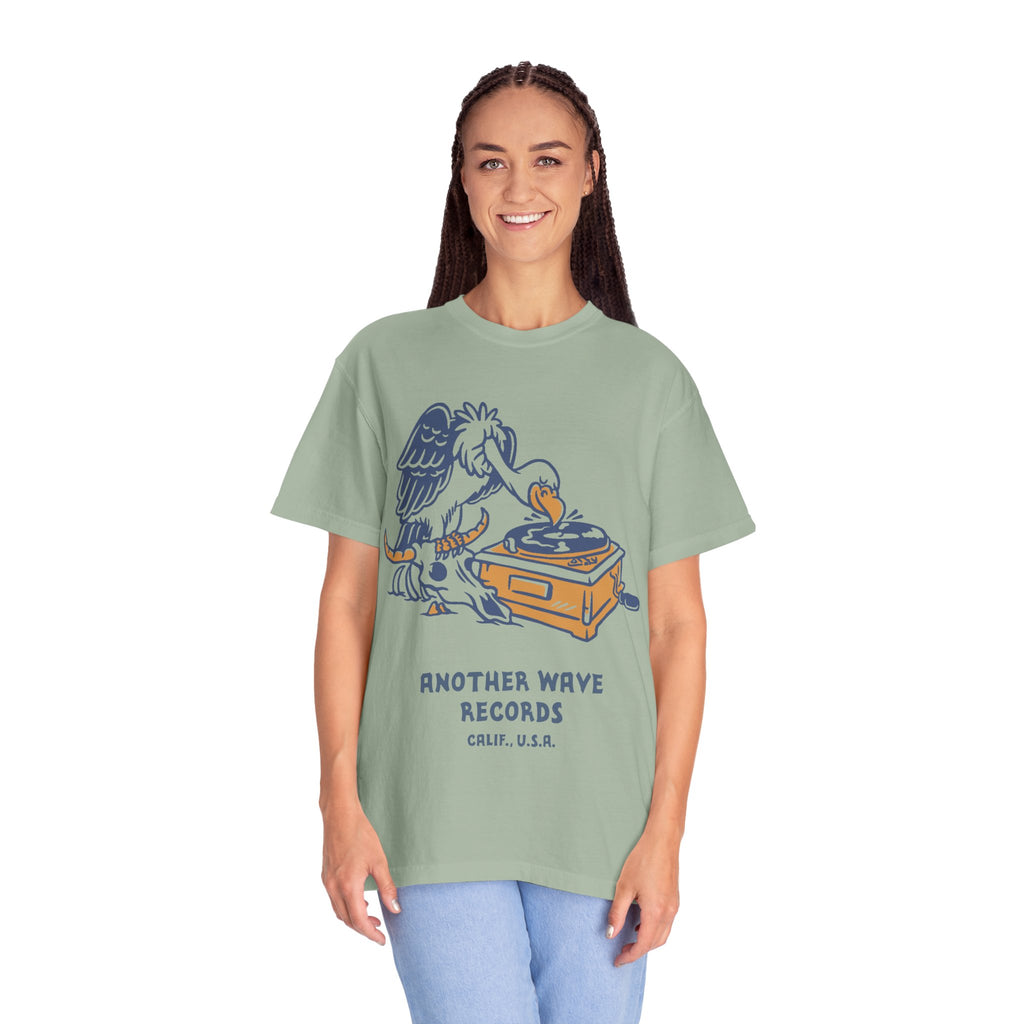 Another Wave Records – Vulture Crate Tee (Front Print)