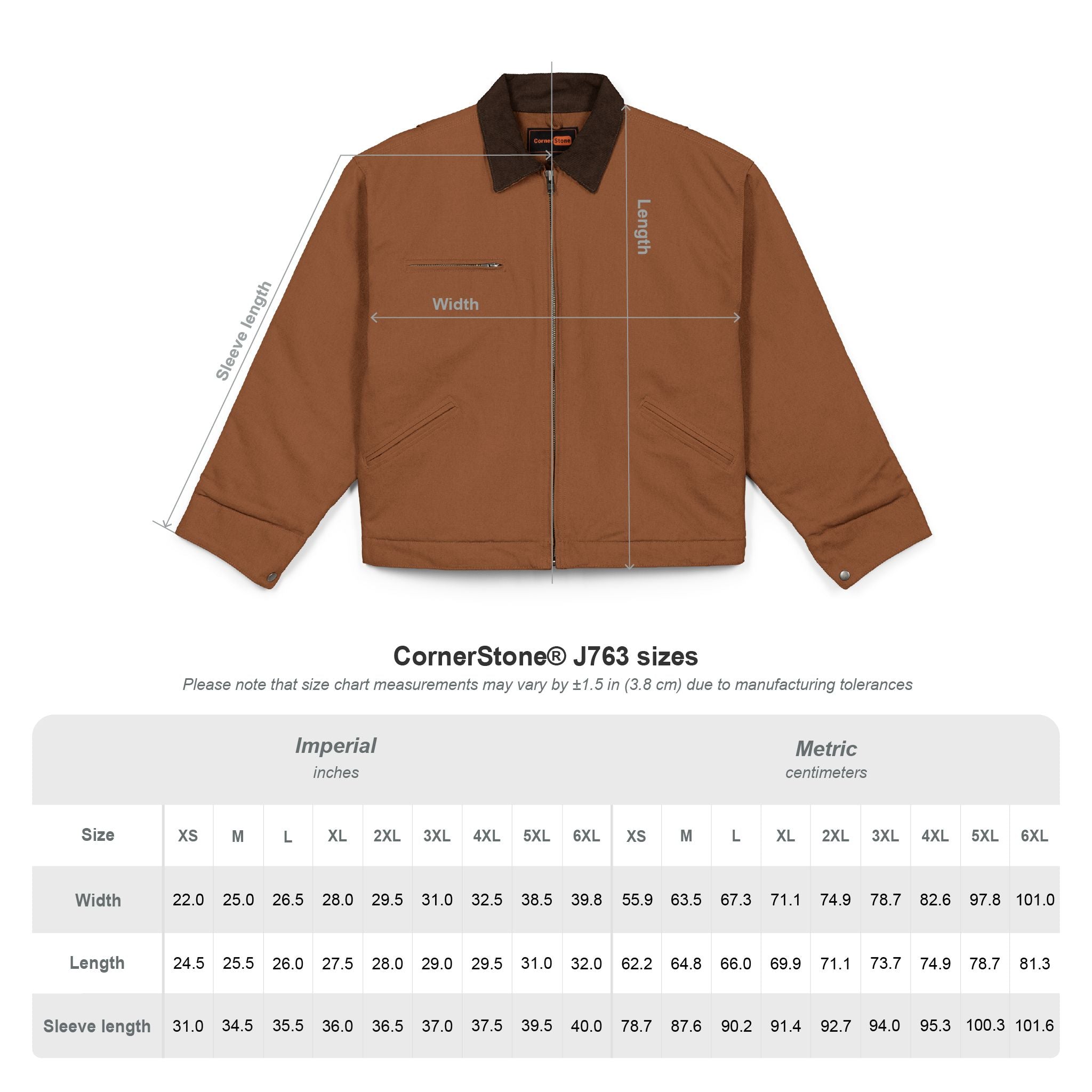 Another Wave Records Work Jacket - Red Embroidery