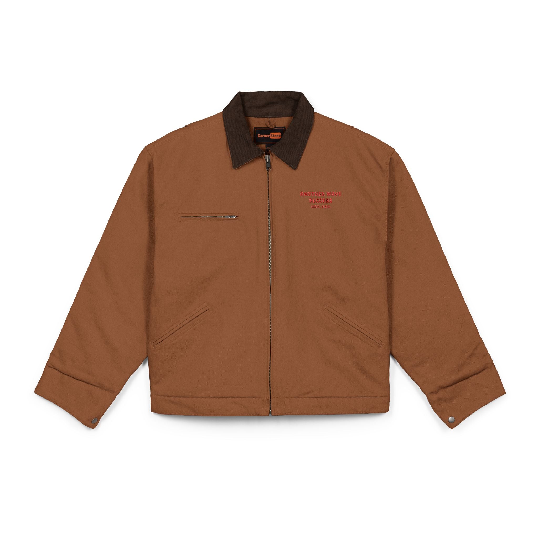 Another Wave Records Work Jacket - Red Embroidery