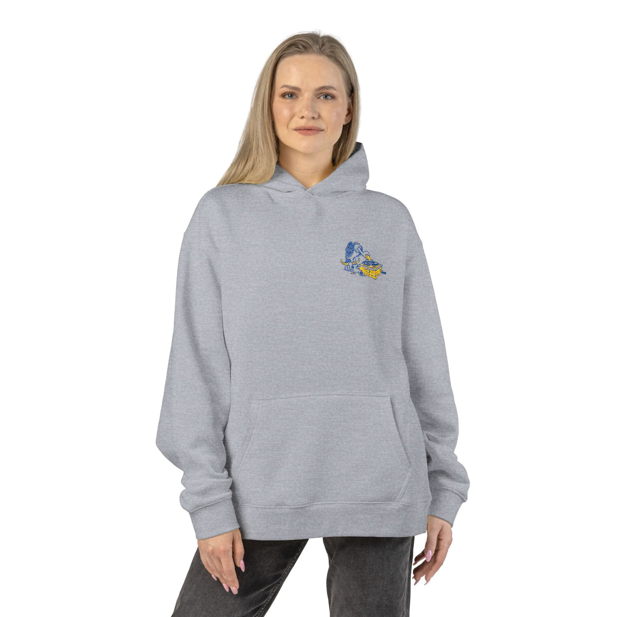 Premium Vulture Embroidered Hood