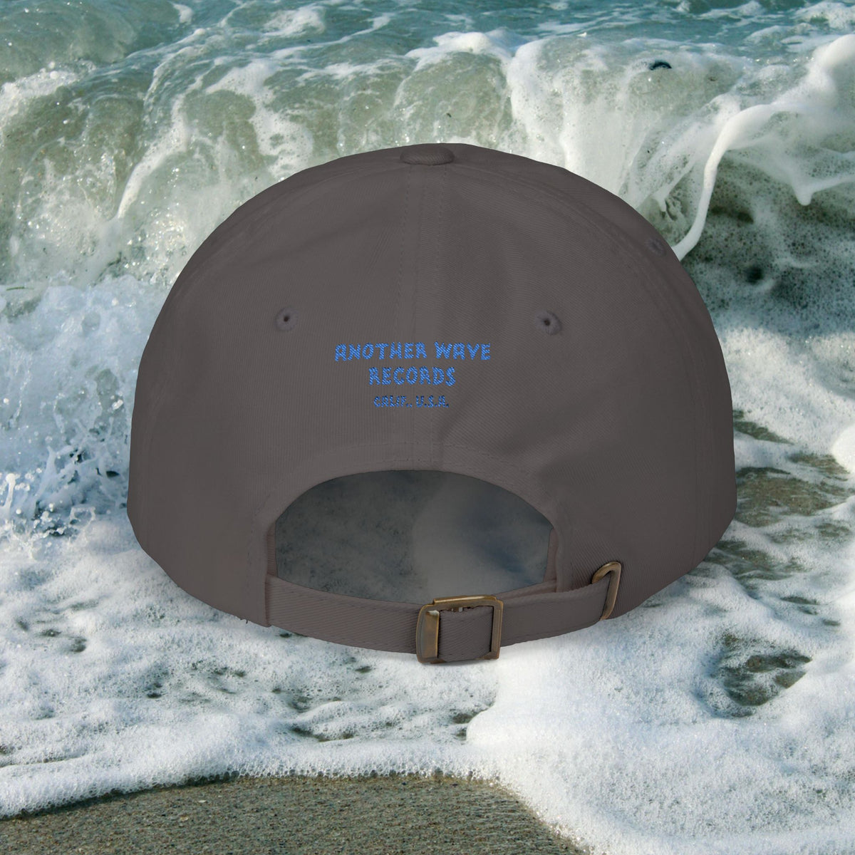 Surf Band Dad Hat - Blue Embroidery