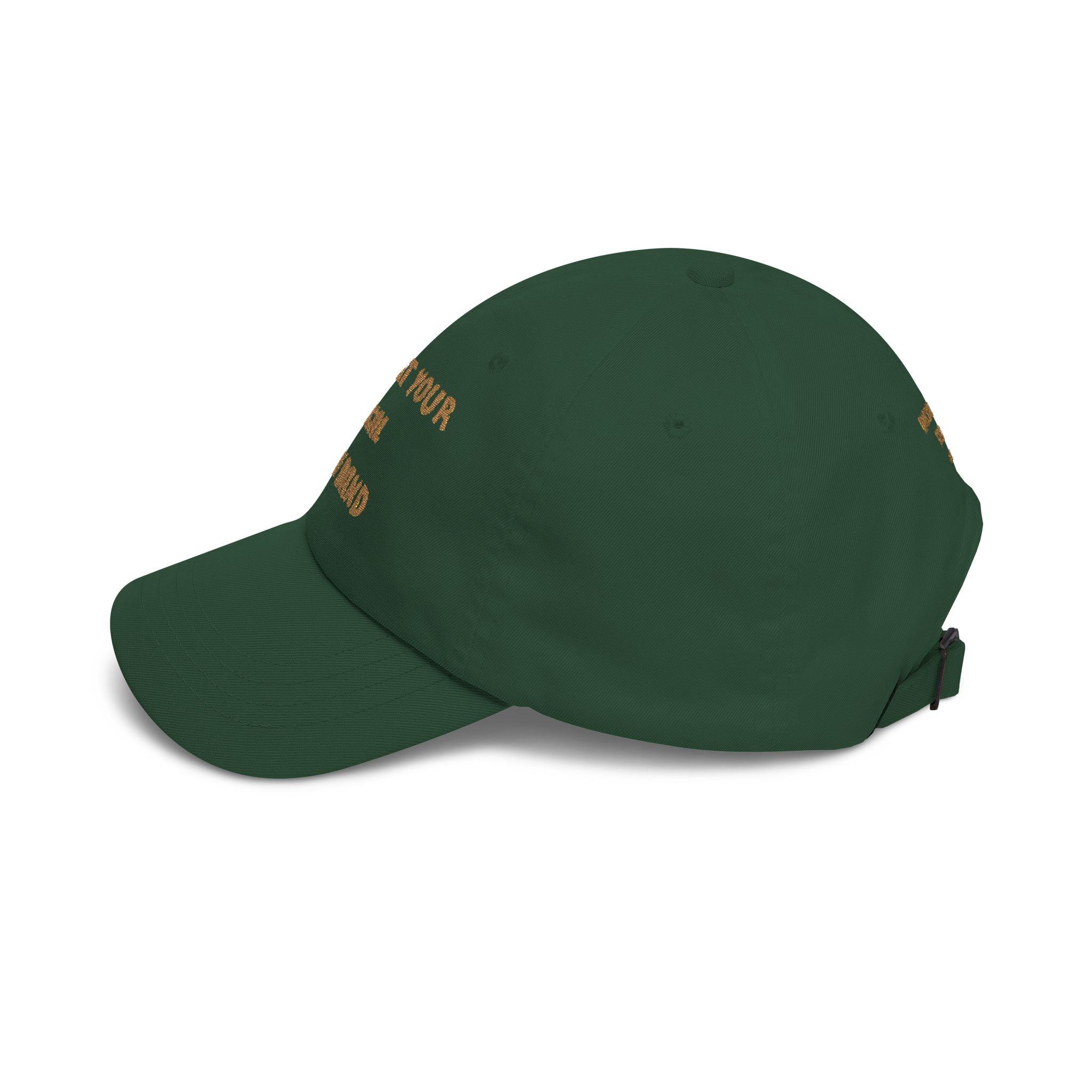 Surf Band Dad Cap - Gold Embroidery