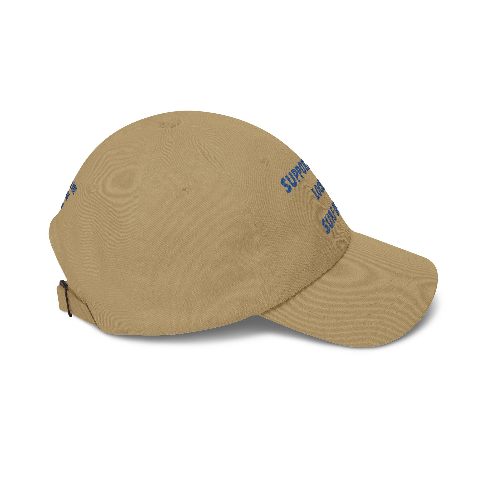 Surf Band Dad Hat - Blue Embroidery