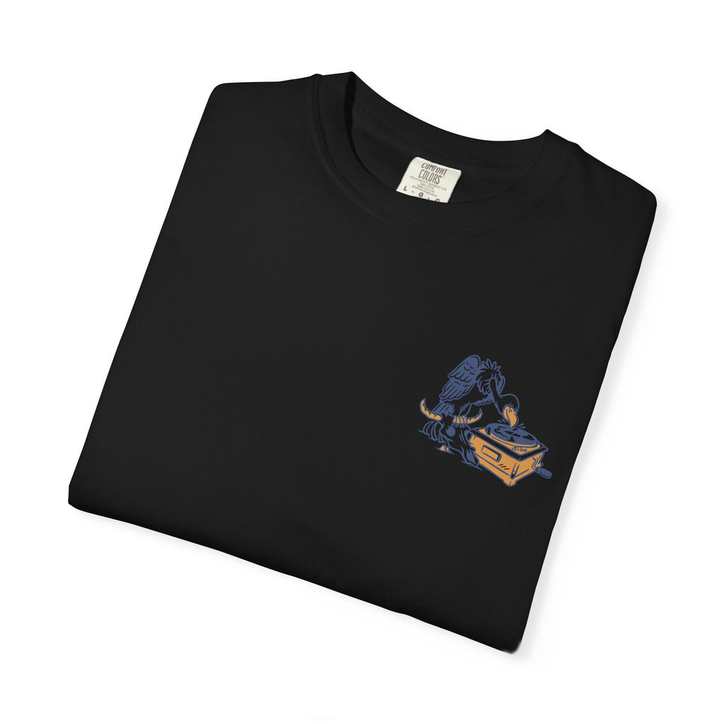 Another Wave Records Signature Vulture Tee (Garment Dyed)