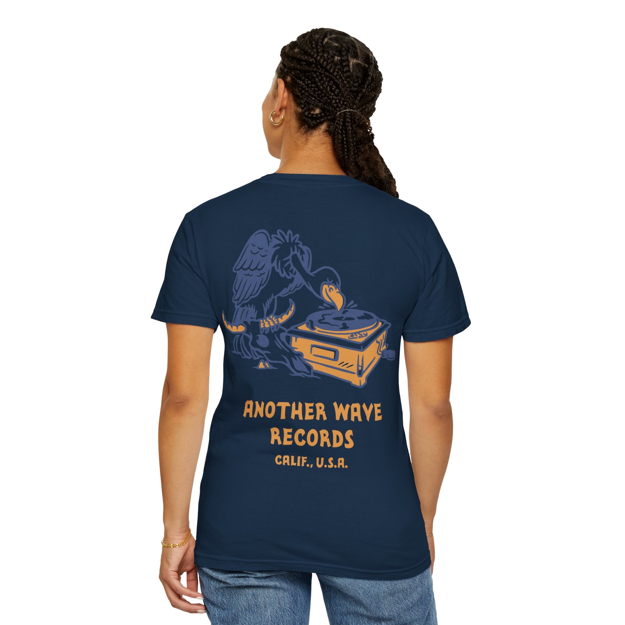 Another Wave Records – Logo Front (Garment Dyed)