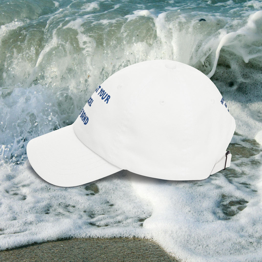 Surf Band Dad Hat - Blue Embroidery