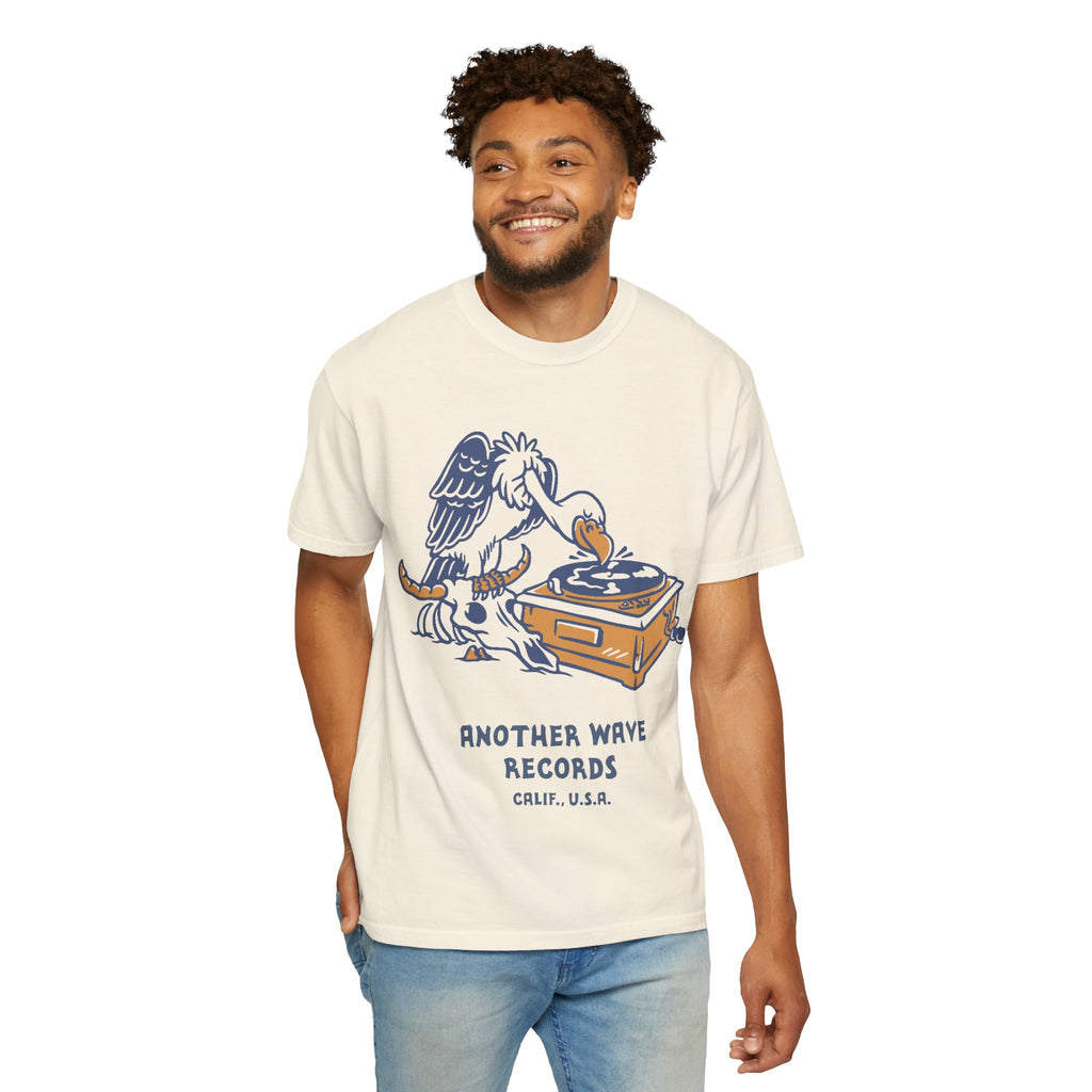 Another Wave Records – Vulture Crate Tee (Front Print)