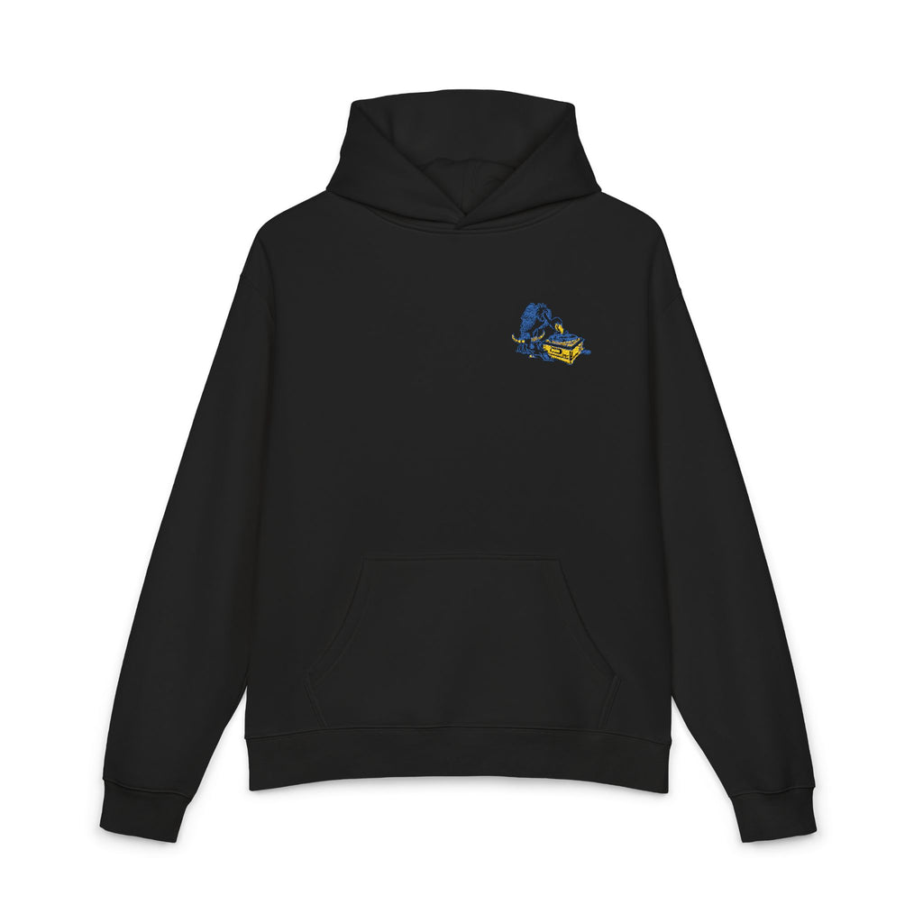 Another Wave Records – Vulture Embroidered Hood (Relaxed Fit)