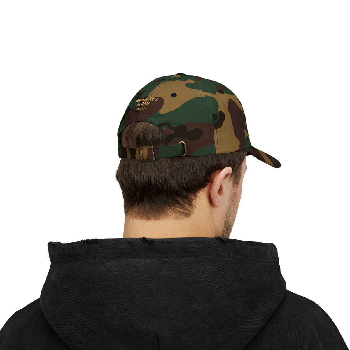 Surf Band Dad Cap - Gold Embroidery
