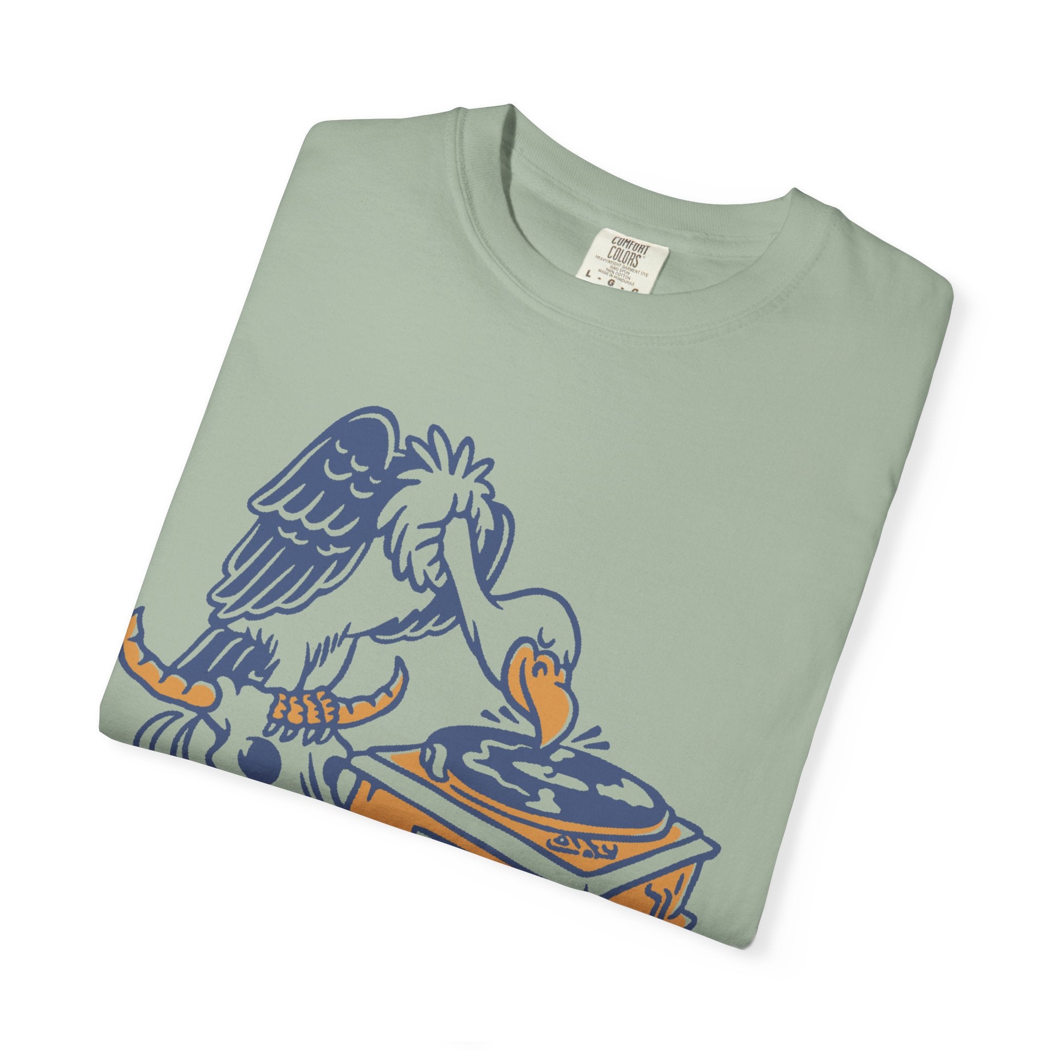 Another Wave Records – Vulture Crate Tee (Front Print)