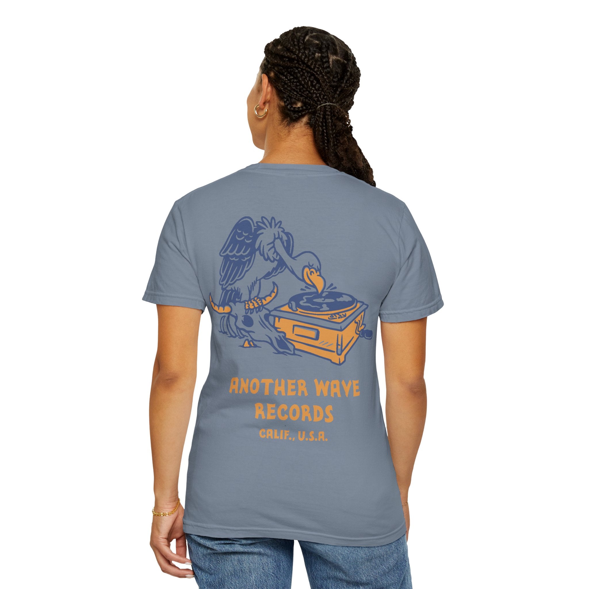 Another Wave Records – Logo Front (Garment Dyed)