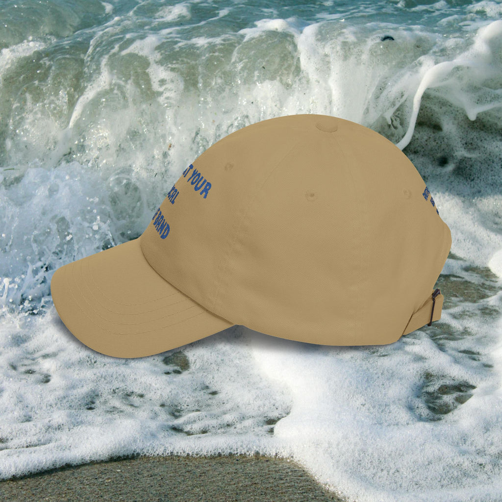 Surf Band Dad Hat - Blue Embroidery