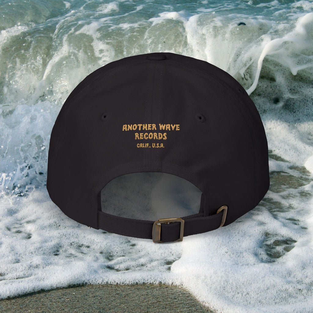 Surf Band Dad Cap - Gold Embroidery