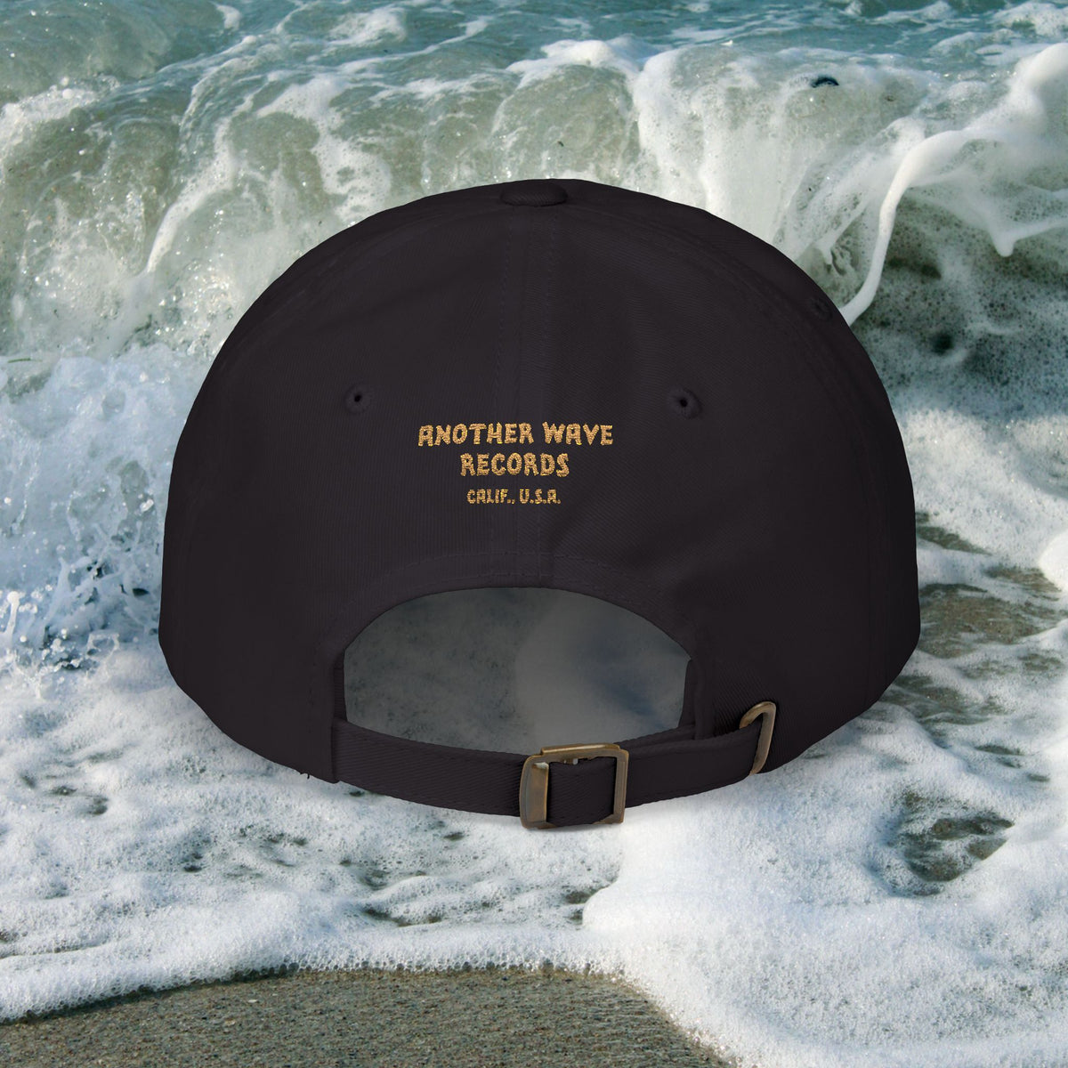 Surf Band Dad Cap - Gold Embroidery