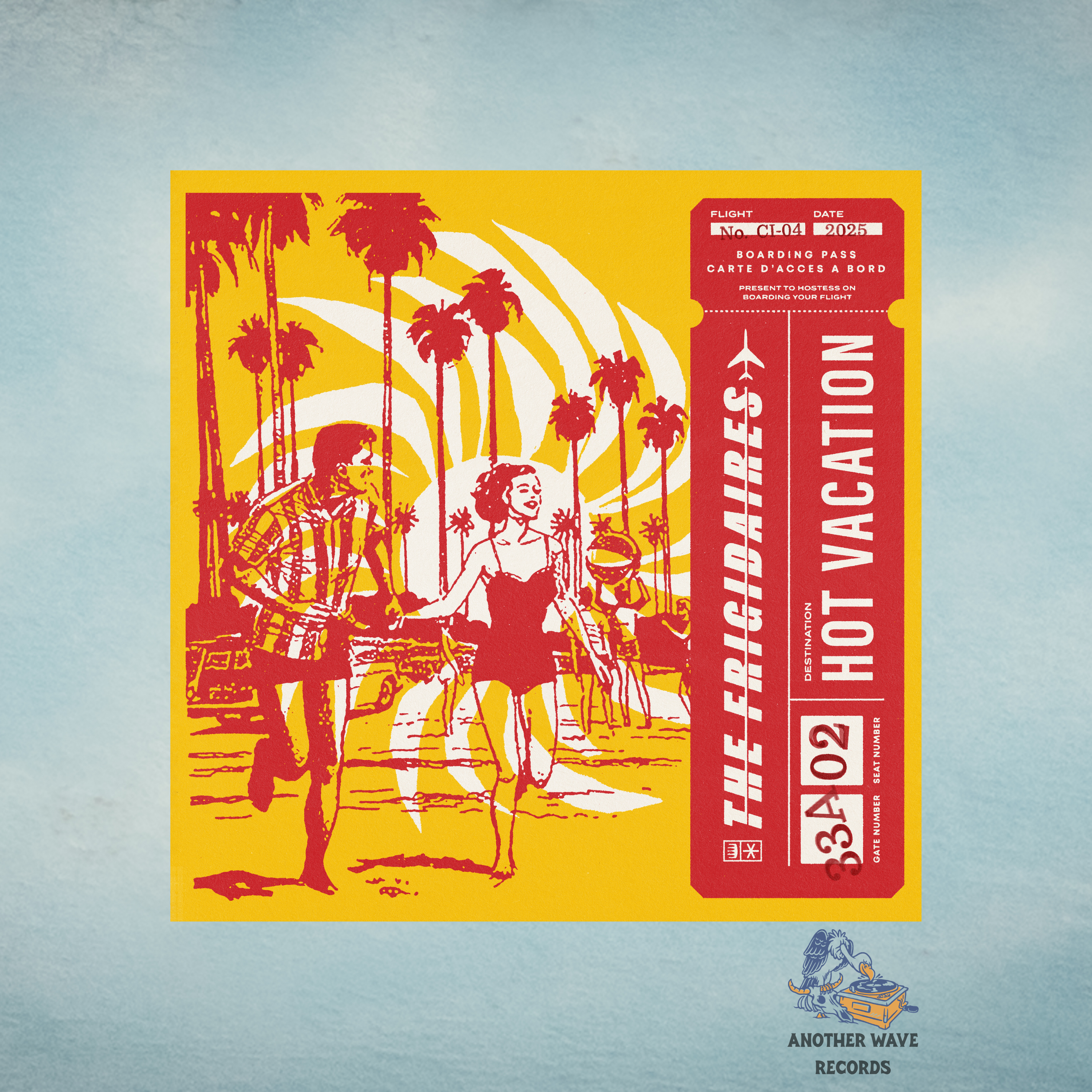 The Frigidaires - Hot Vacation (Red Vinyl Edition)