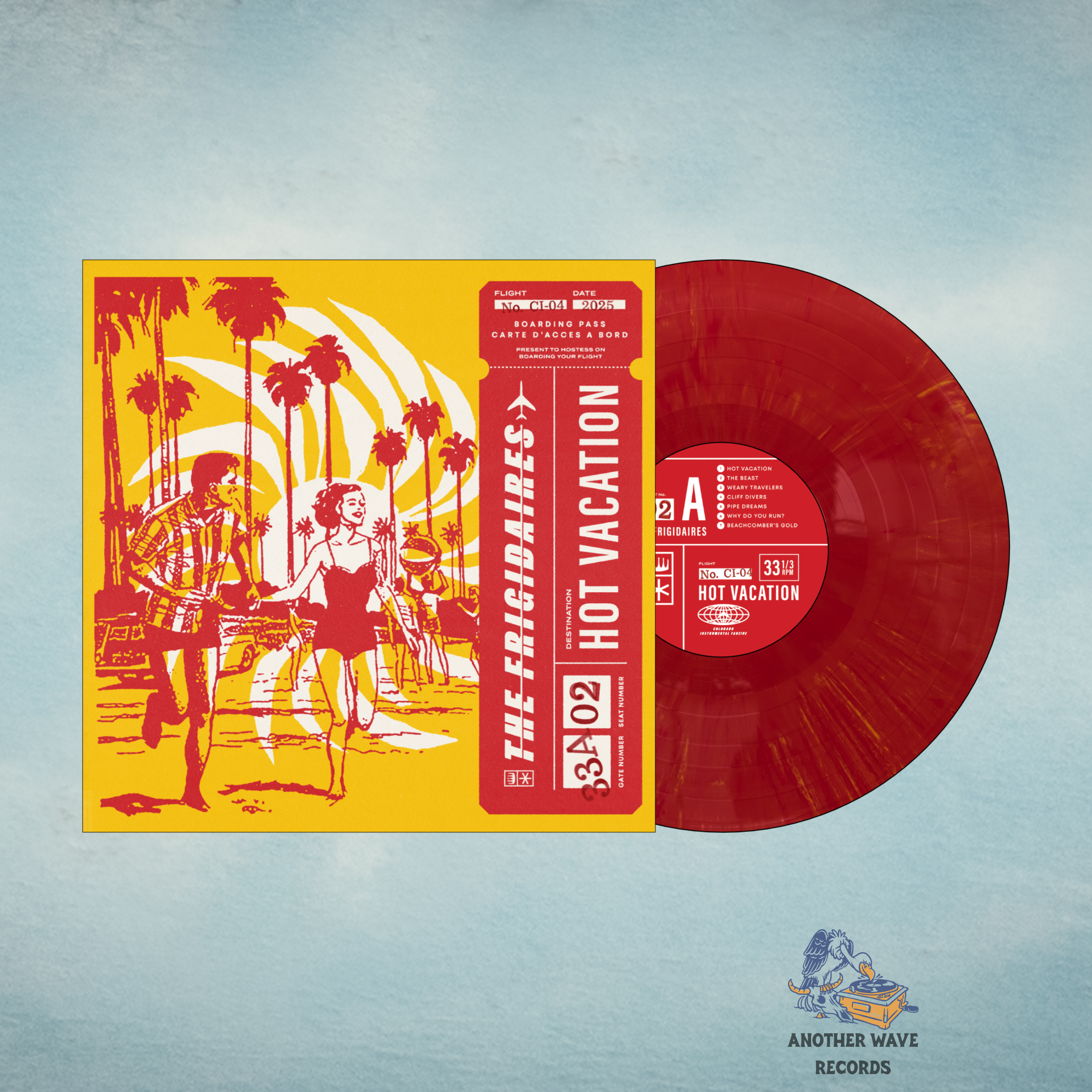 The Frigidaires - Hot Vacation (Red Vinyl Edition)
