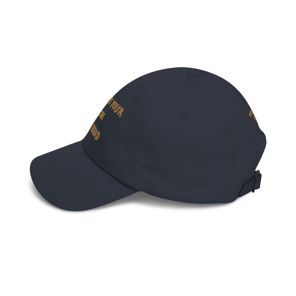 Surf Band Dad Cap - Gold Embroidery