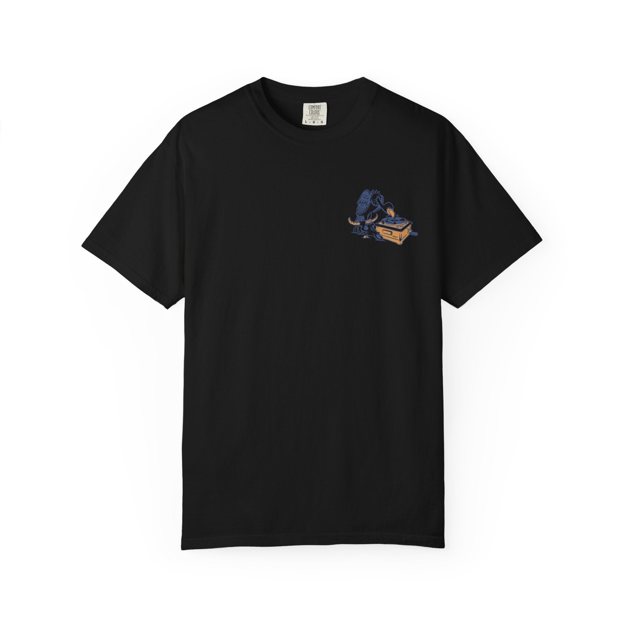 Another Wave Records Signature Vulture Tee (Garment Dyed)
