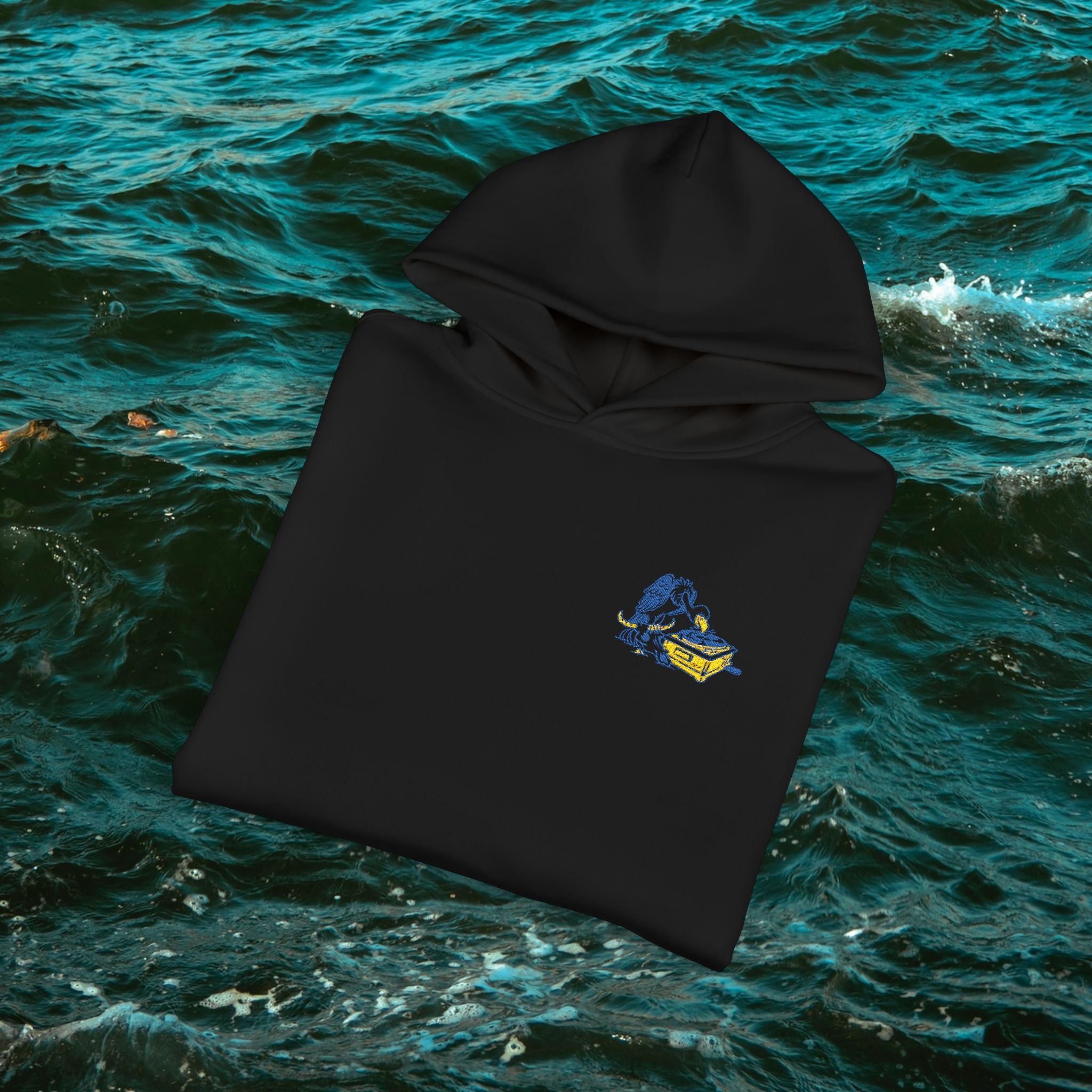 The Vulture Embroidered Hood