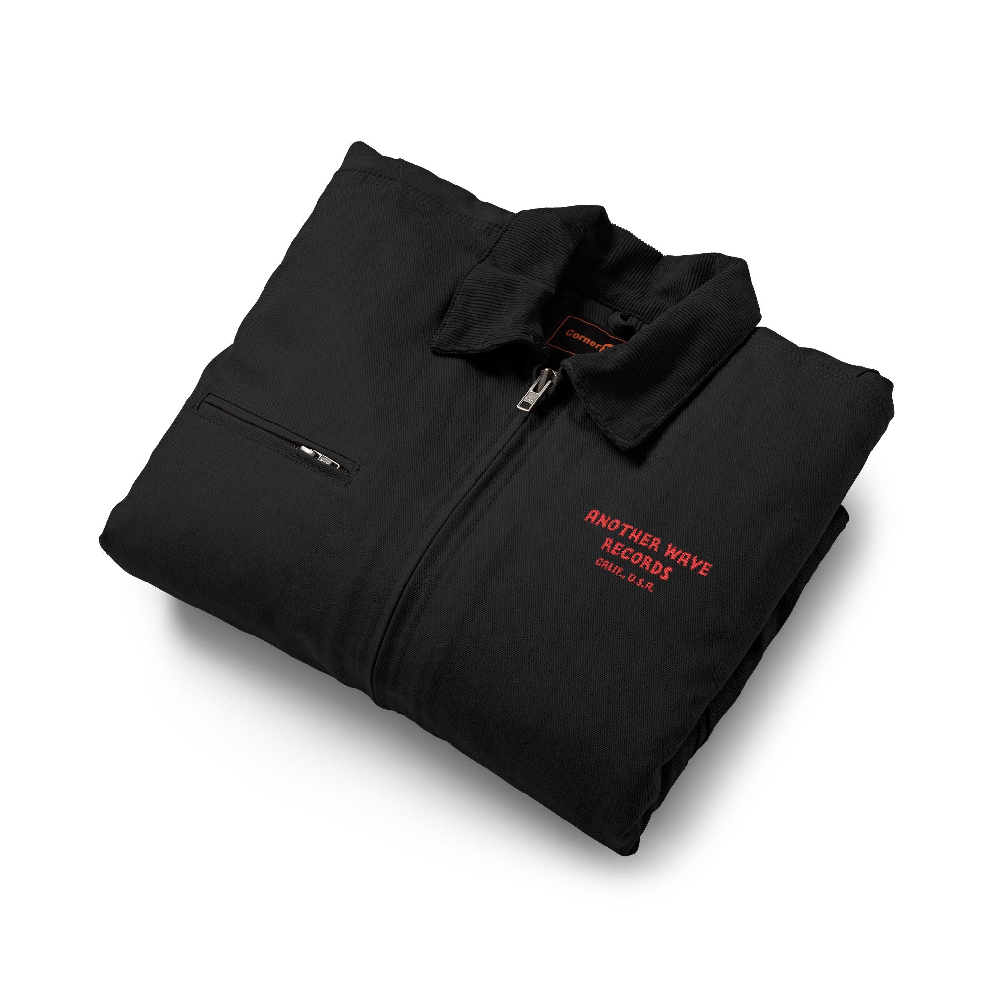 Another Wave Records Work Jacket - Red Embroidery